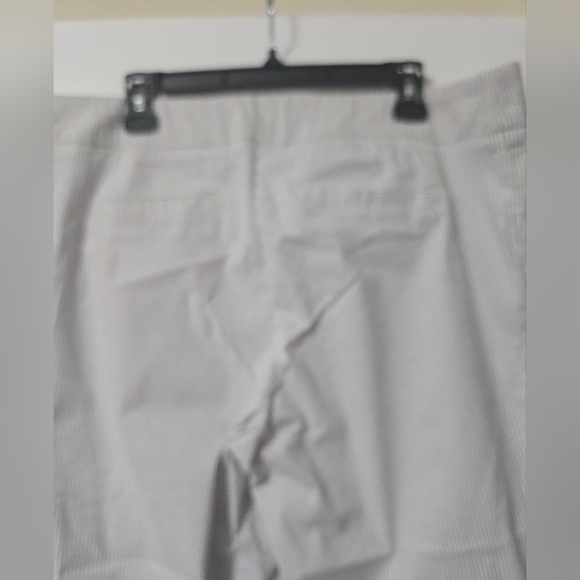 Pinstripe Cropped Pants - Picture 4 of 7